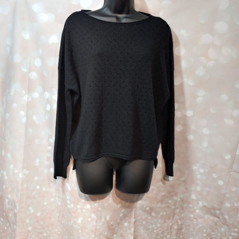 Vince Camuto Wool Blend Sweater With Cutout Detail